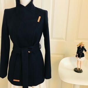 Chic Navy Trench Coat